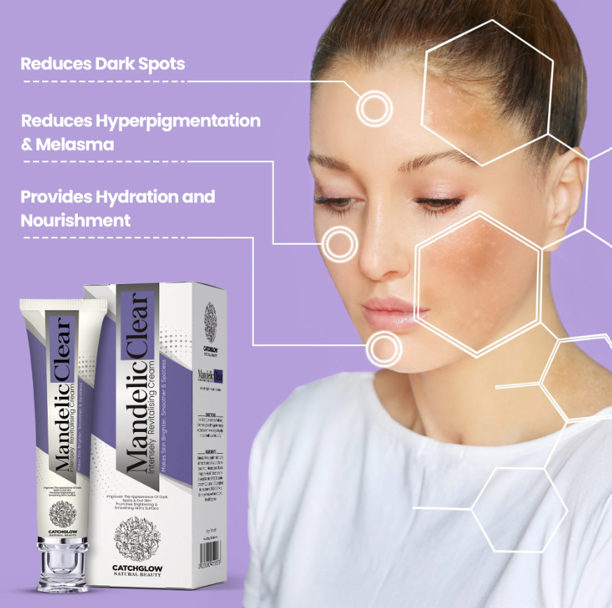 Mandelic Clear Cream Skin Brightening & Spotless Formula for Smooth, Glowing Skin اگر 7 دن کے اندر آپ کو نتائج حاصل نہ ہوں تو آپ ہمارا پروڈکٹ واپس کر کے اپنی مکمل رقم واپس حاصل کر سکتے ہیں۔