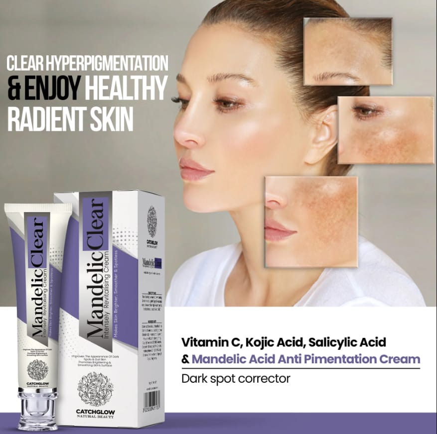 Mandelic Clear Cream Skin Brightening & Spotless Formula for Smooth, Glowing Skin اگر 7 دن کے اندر آپ کو نتائج حاصل نہ ہوں تو آپ ہمارا پروڈکٹ واپس کر کے اپنی مکمل رقم واپس حاصل کر سکتے ہیں۔