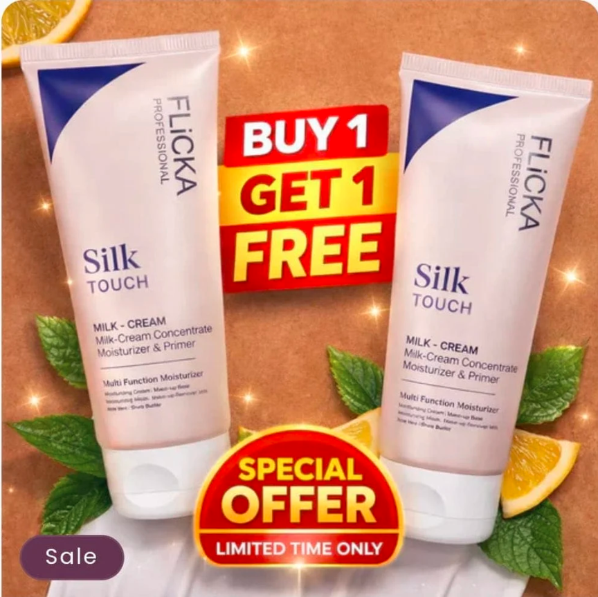 Flicka Silk Touch l Concentrate - Primer and Moisturizer BUY ONE GET ONE FREE
