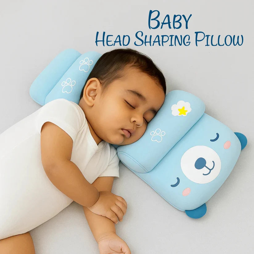 Baby Head Shaping Pillow Hypoallergenic, Flat Head Prevention, Pediatrician Approved