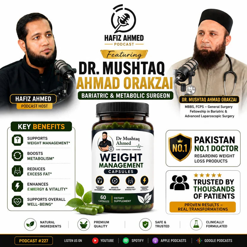 Weight Management Capsules By Doc Mushtaq  اگر 15 دن میں نتائج نہ ملیں تو مکمل رقم واپس